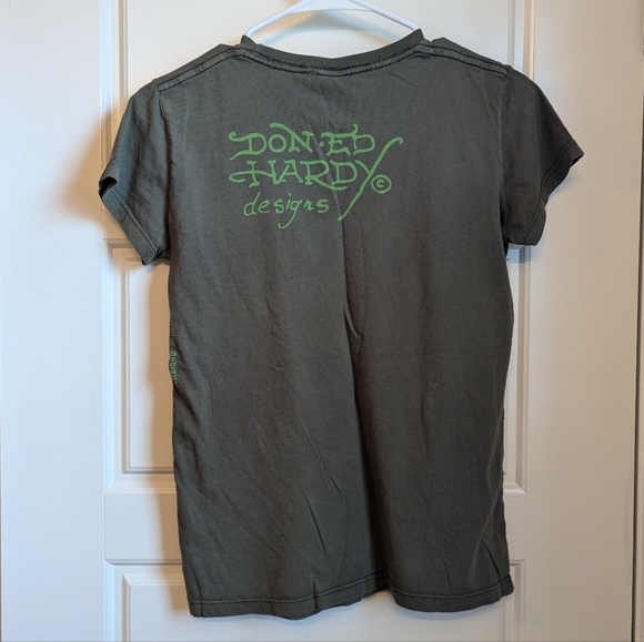 Ed Hardy vintage tee 💀 ❤️ - Picture 4 of 7